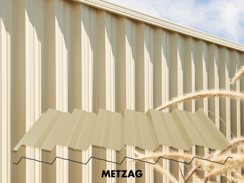COLORBOND steel Metzag 2365mm Long Fence Panels
