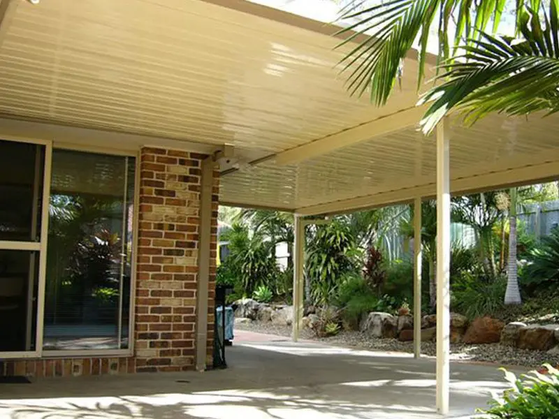 Patio Kit - Colorbond steel Double Sided Gloss 80% Roof