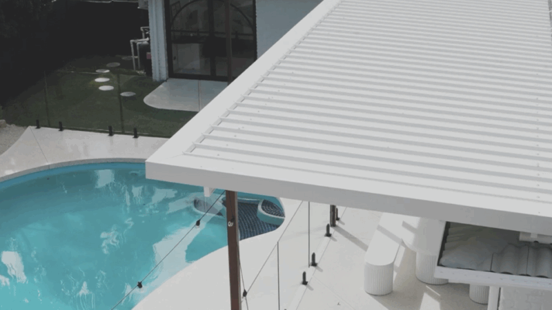 Patio / Pergola Kit - Colorbond steel Insulated Panel Roof