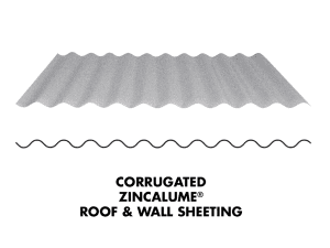 ZINCALUME Corrugated Roof Sheeting