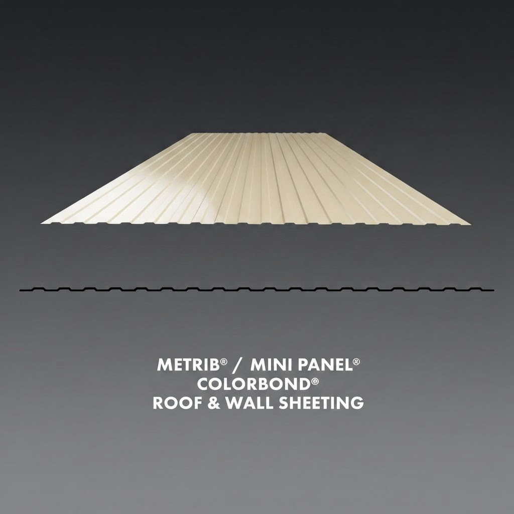 Metrib®/ Mini Panel® Colorbond® Roof & Wall Sheeting