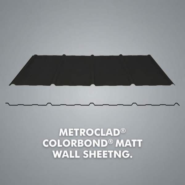 Metroclad® Colorbond® Matt Roof & Wall Sheeting