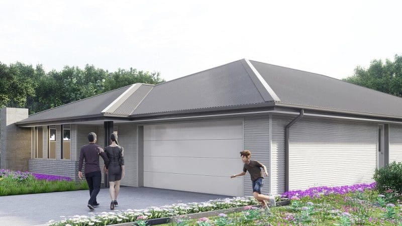 House with people