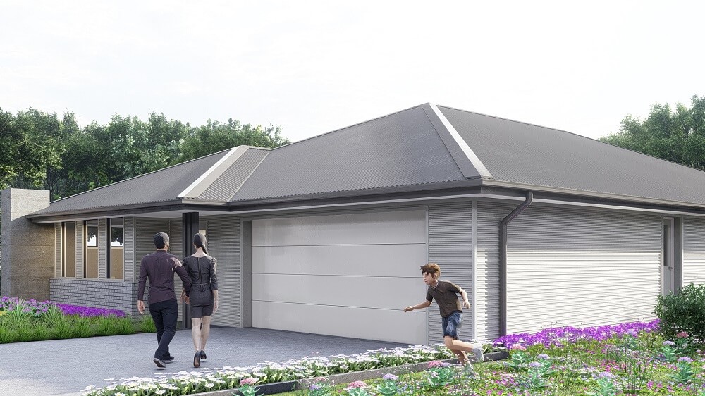 House with people