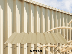 COLORBOND Steel Metzag Fence Panels