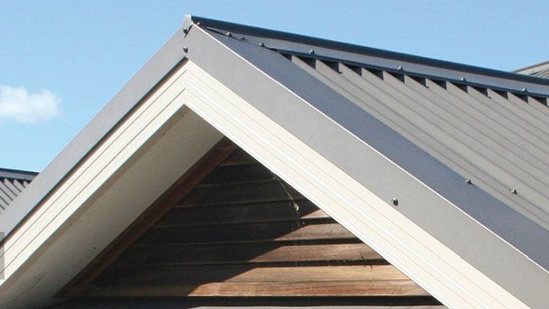 COLORBOND corrugated steel roofing
