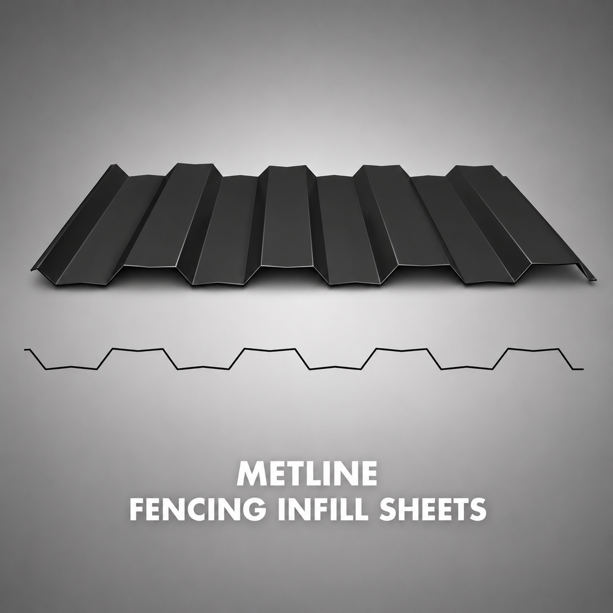 COLORBOND steel Metline Fencing Infill Sheet