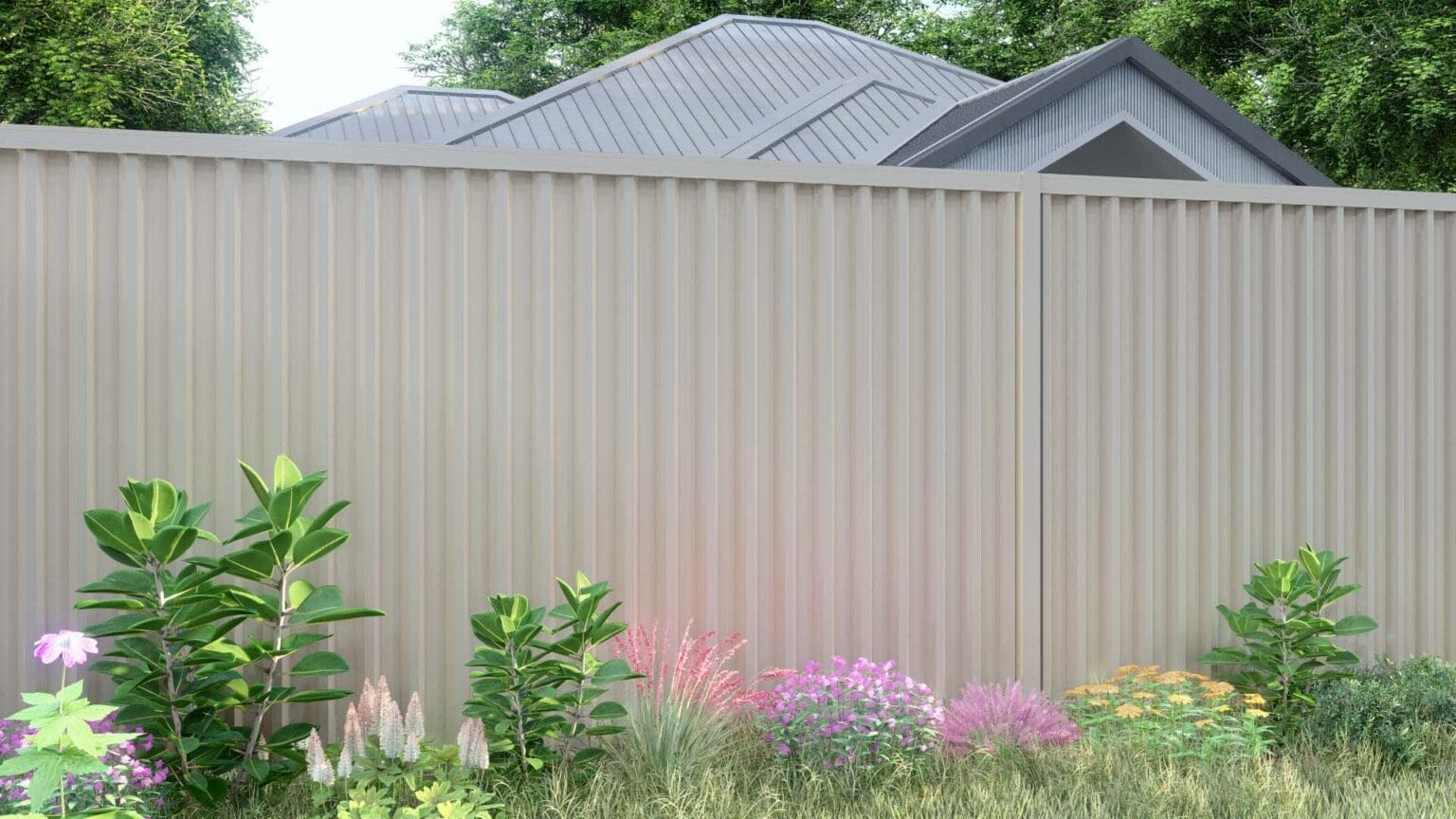 Colorbond Fencing Examples A Guide To The Many Types Of COLORBOND Fencing | ClickSteel