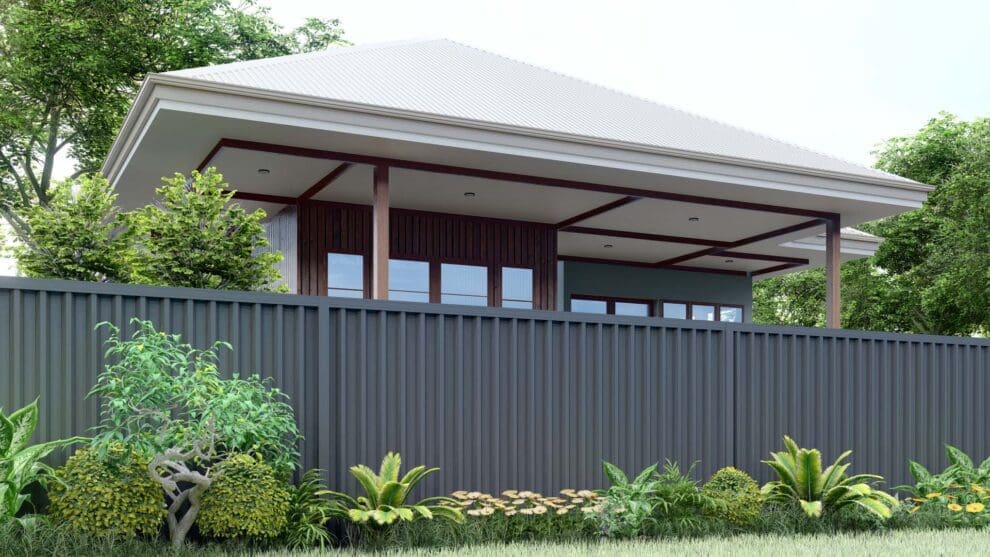 Colorbond Fencing Examples What You Need To Know About COLORBOND Fence Profiles