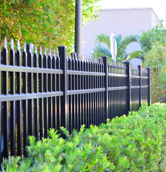 Metal fencing