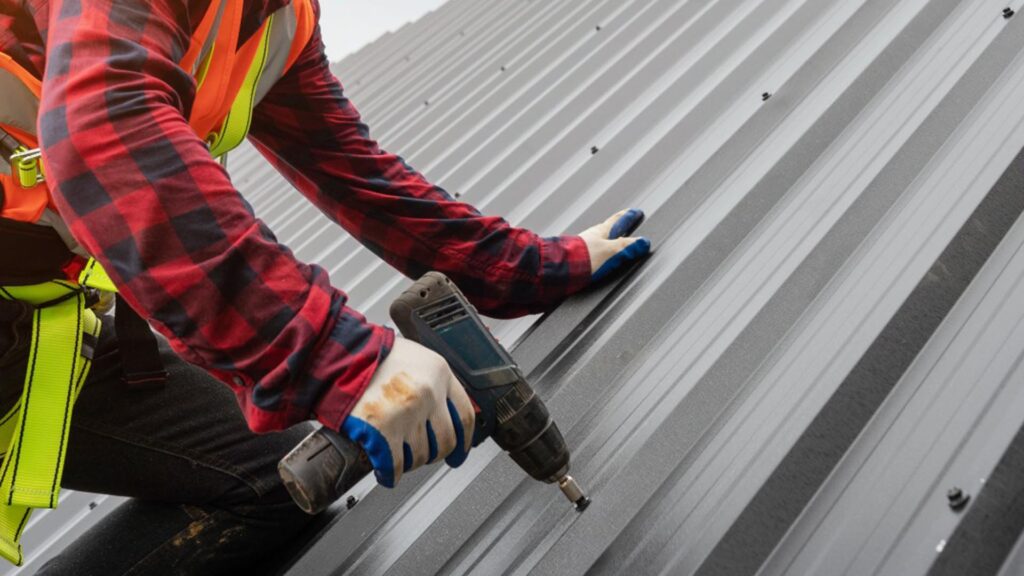 The ideal COLORBOND roof screw pattern for roof installation
