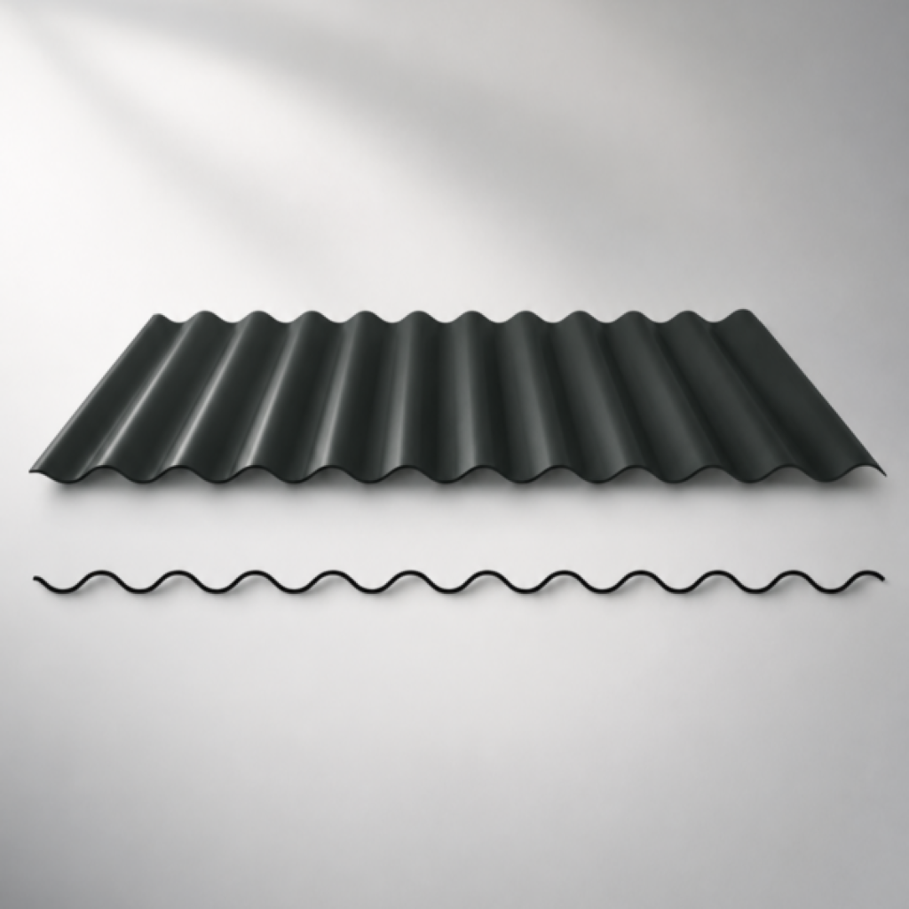 COLORBOND steel Corrugated Double Sided Gloss Roof Sheeting