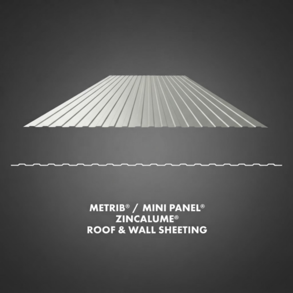 Metrib®/ Mini Panel® Zincalume® Roof & Wall Sheeting