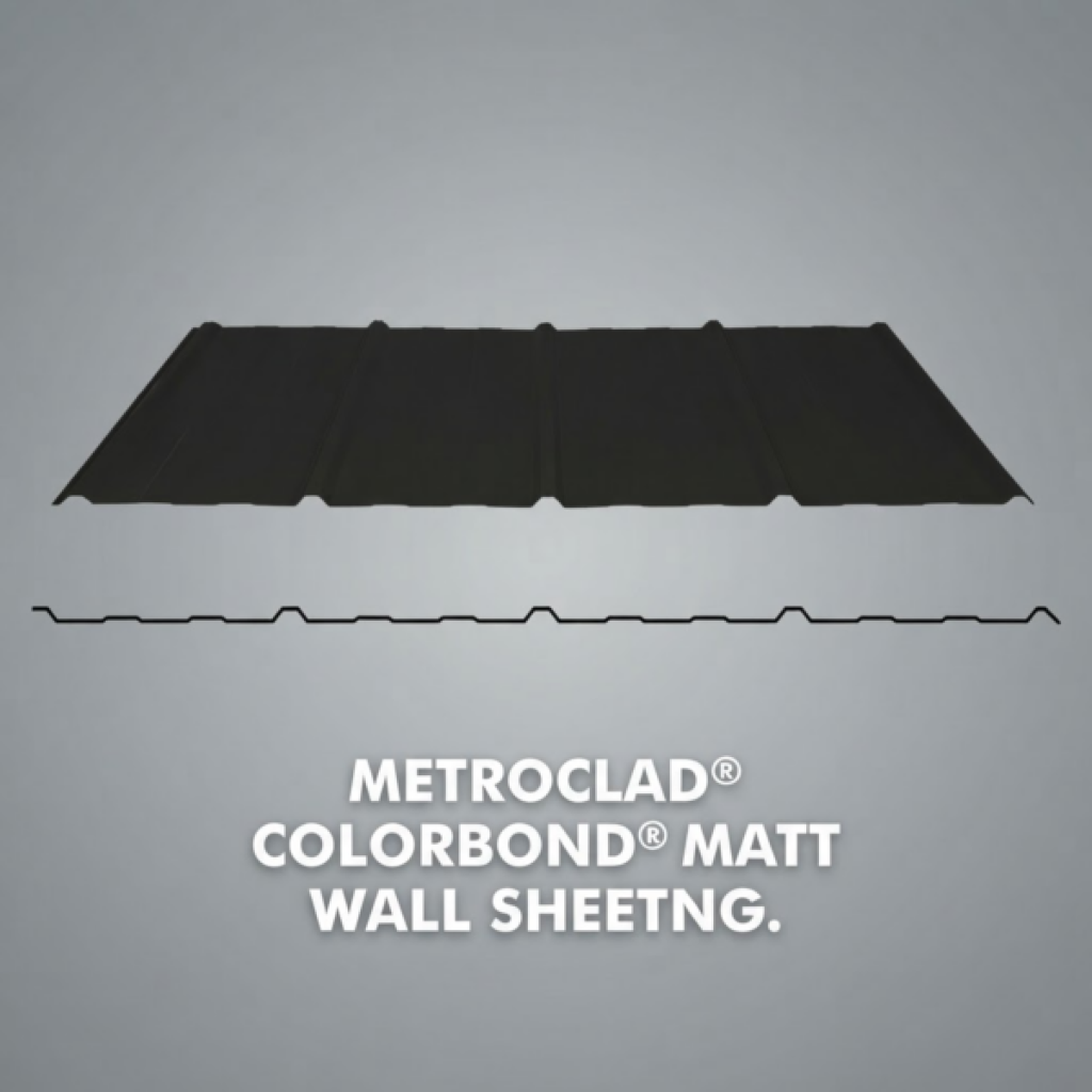 Metroclad® Colorbond® Matt Roof & Wall Sheeting