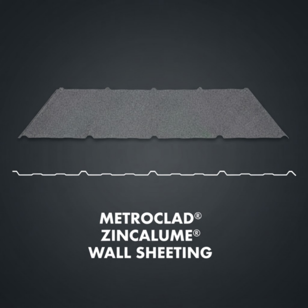 Metroclad® Zincalume® Roof & Wall Sheeting